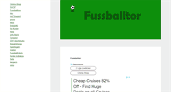 Desktop Screenshot of fussballtor.org